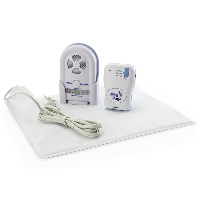 Bed Occupancy Alarm Sensor Mat System With Voice Alert And Pager